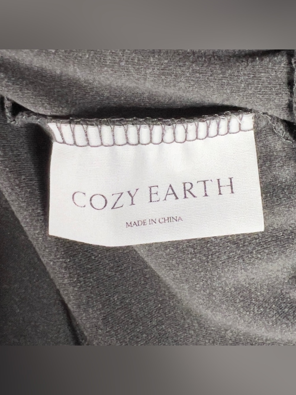 Cozy Earth Brushed Bamboo Joggers Women's Small Charcoal Lounge Pants Comfy Soft - Picture 6 of 11